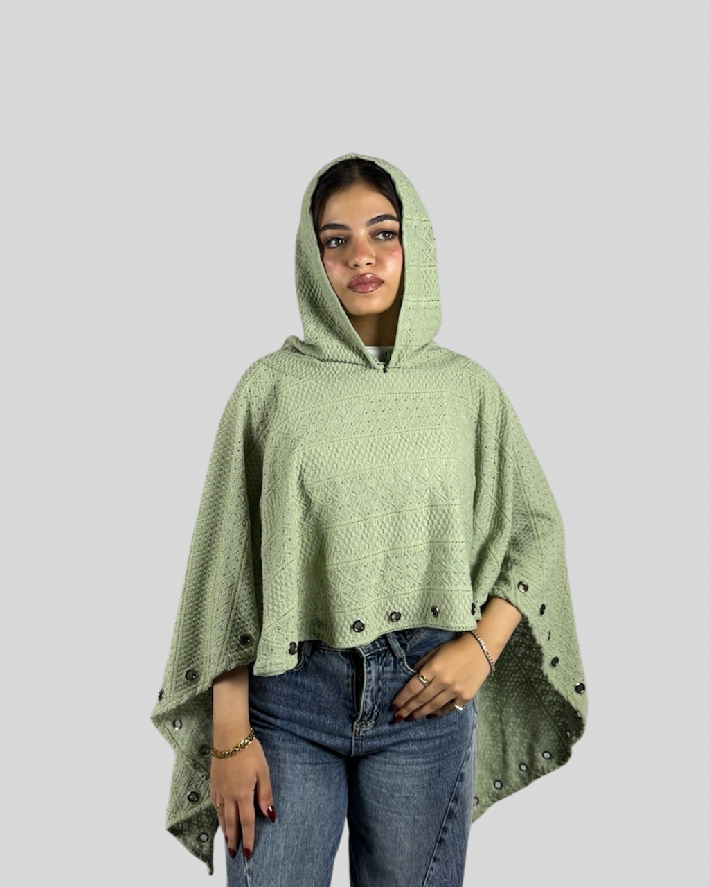 Nomad Cape - Mint Green