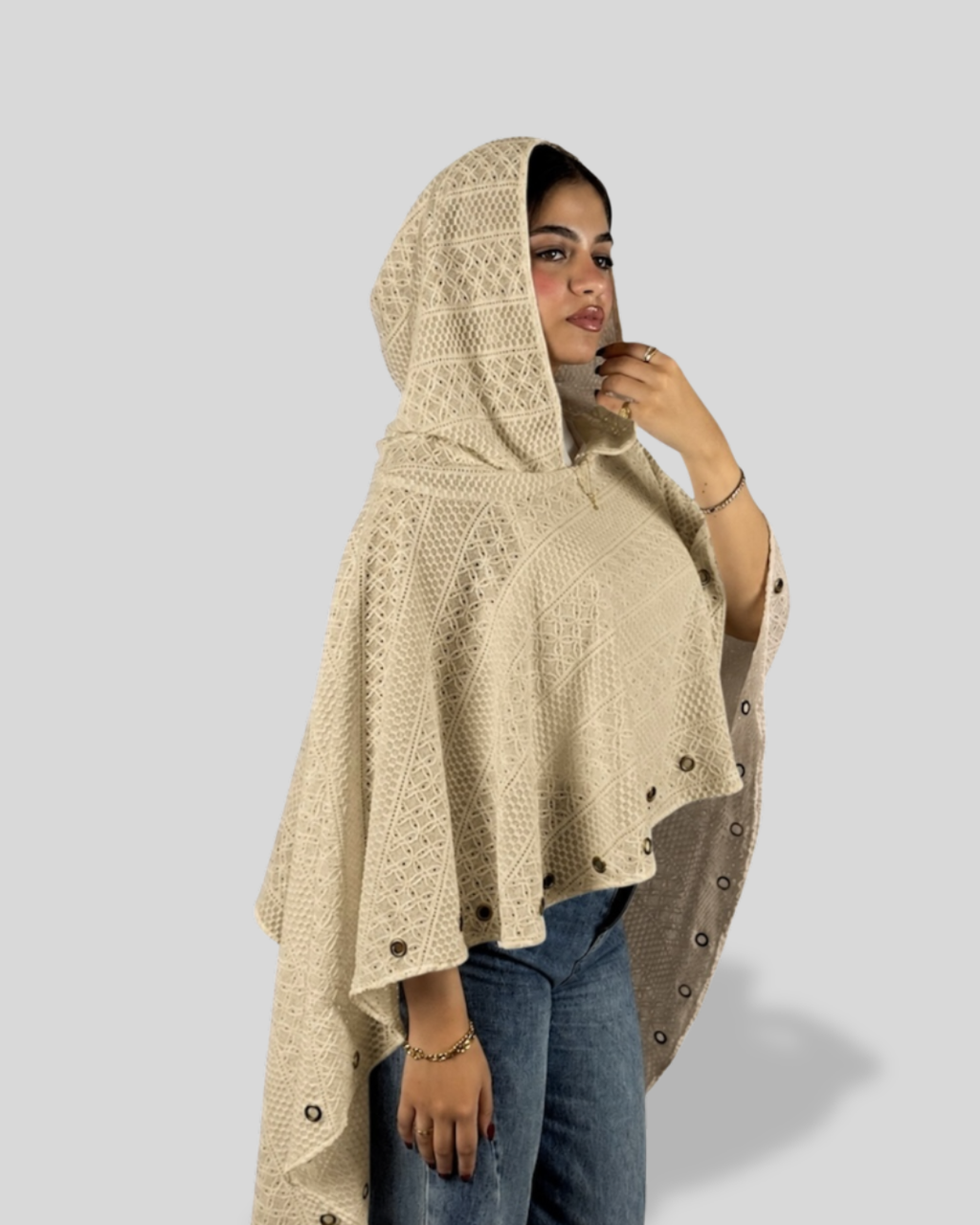 Nomad cape - Beige