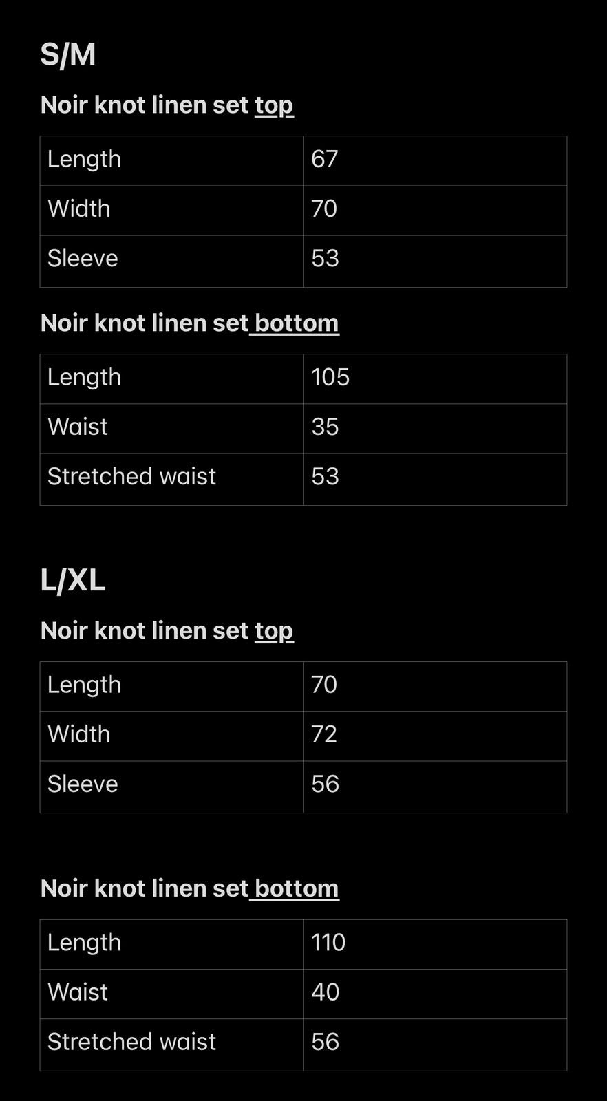 Noir knot Linen Set - Beige